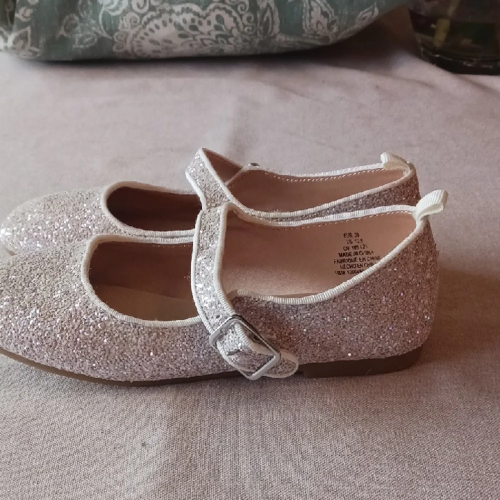 H&M Silver Dress Shoes Mary Jane Style - Picture 2 of 4